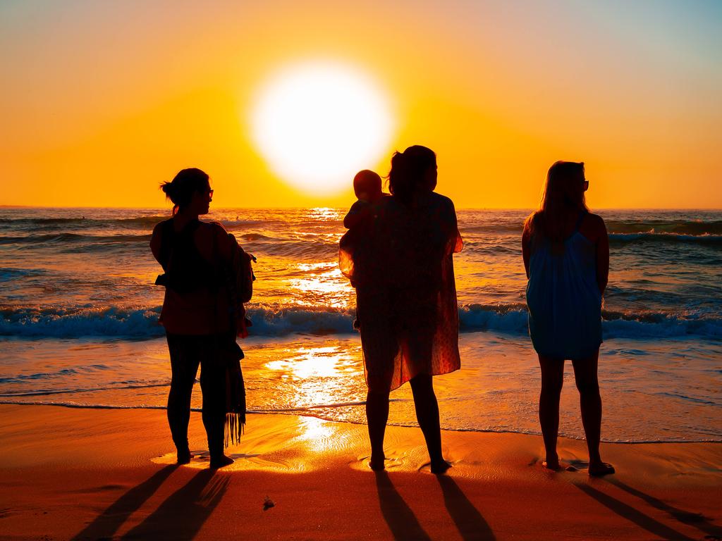 Annalise Braakensiek Memorial held at Bondi Beach around 6am Wednesday January 16 Image Picture: Monique Harmer