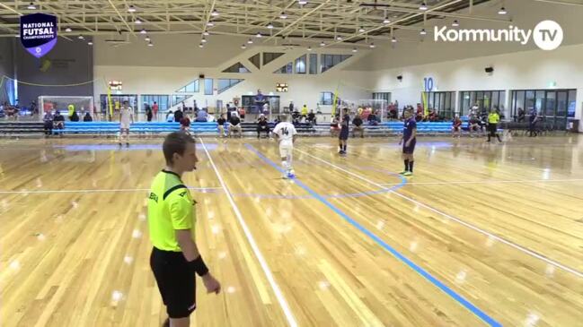 Replay: Football Australia National Futsal Championships Day 3 - Football Queensland v Football Victoria (Open Age men)