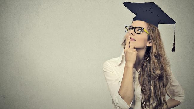 Should your child get a degree and end up unemployed or train in a skill and always a job? Picture: iStock