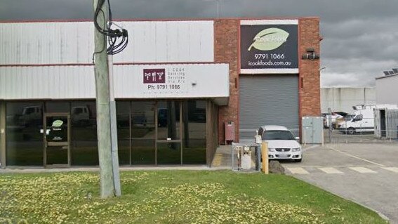 iCook Foods in Dandenong South. Picture: Google