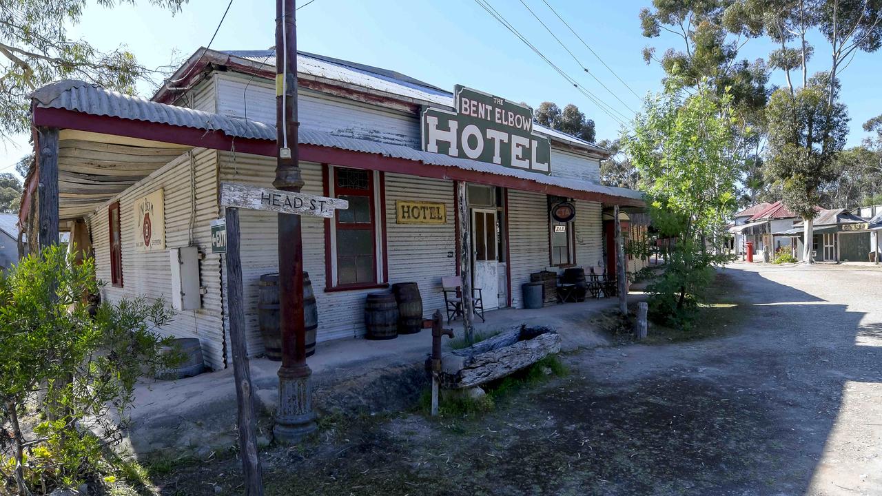 The site contains 115 buildings on 15 streets. Picture: Roy VanDerVegt