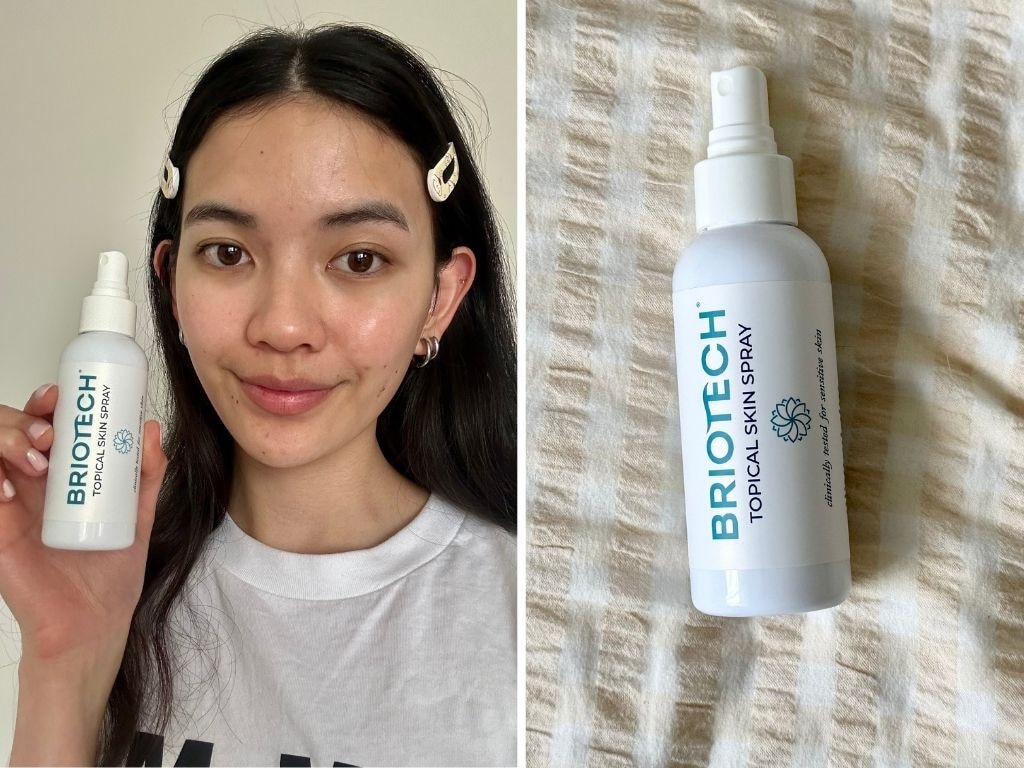 We try the BRIOTECH Topical Skin Spray – Hypochlorous Acid Spray for Body &amp; Face.