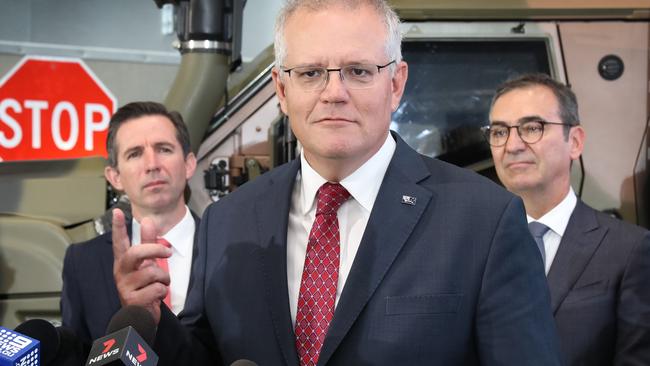 The significance of the past six weeks for Labor is obvious; it now thinks defeating Morrison is feasible, and it has repressed talk about Albanese’s leadership. Picture: NCA NewsWire / Dean Martin