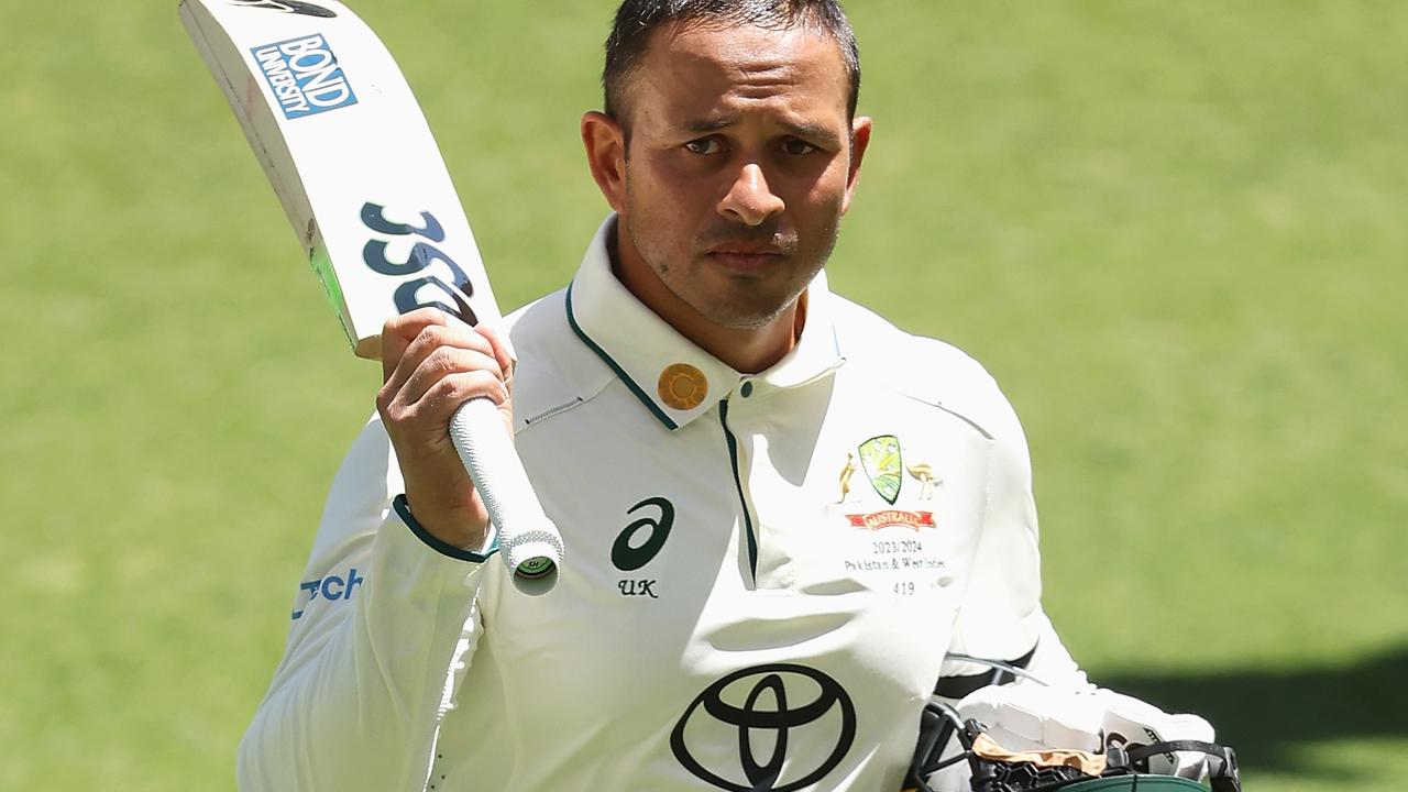 Usman Khawaja of Australia. Photo by Paul Kane/Getty Images