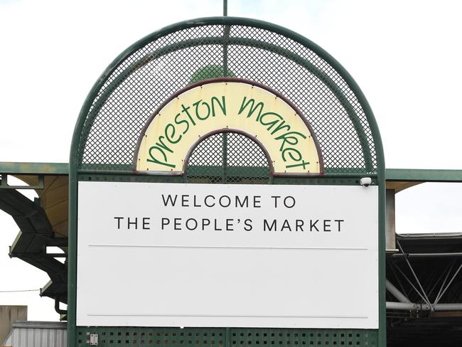 The exterior surrounds of the Preston Marker is seen in Melbourne on Thursday, May 17, 2018. Residents have complained about parking issues in Preston Market. (AAP Image/James Ross) NO ARCHIVING