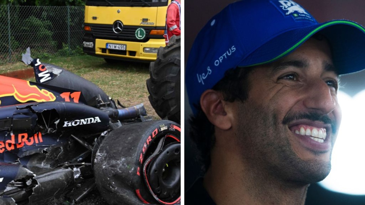 Sergio Perez and Daniel Ricciardo.