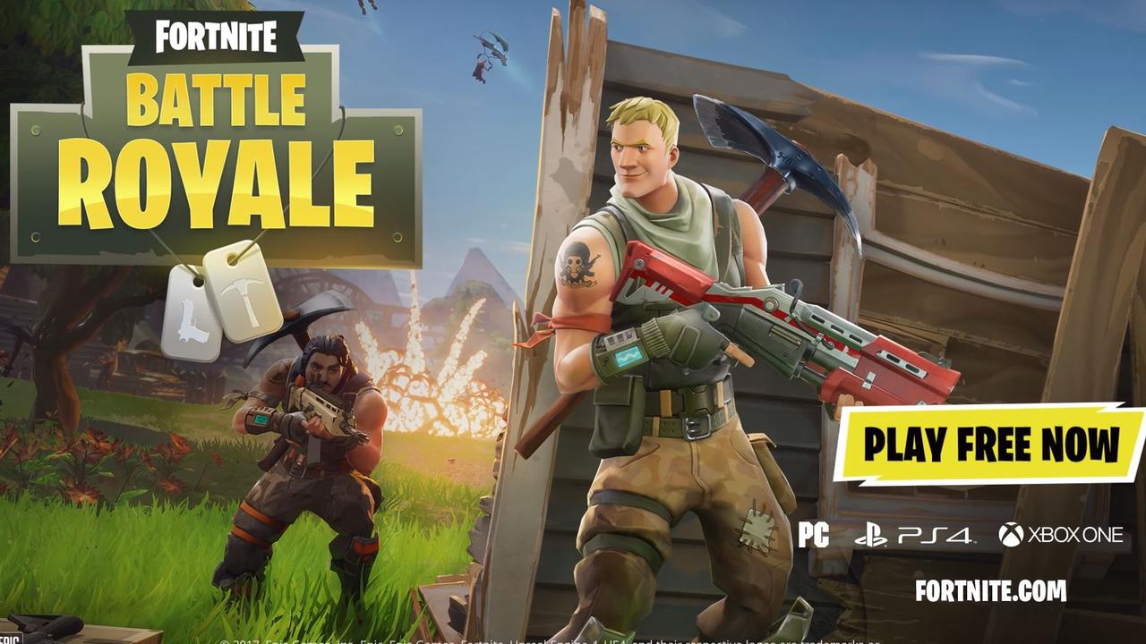 Screen grabs from Fortnite: Battle Royale. Picture: Supplied