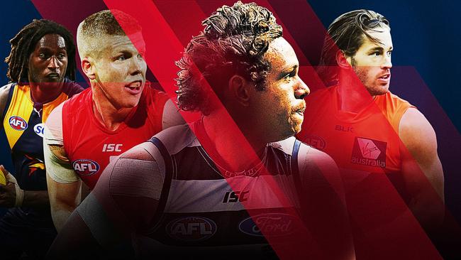 Nic Naitanui, Dan Hannebery, Steve Motlop and Callan Ward could all be part of sides contending for the 2016 AFL premiership.