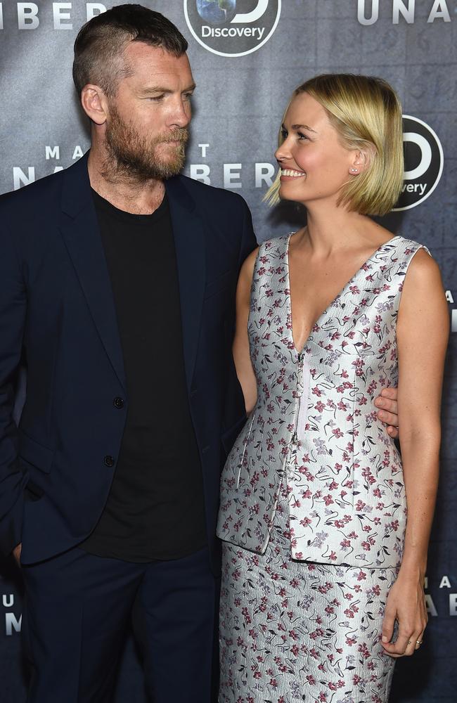 Sam Worthington and Lara Bingle arrive at New York’s Lincoln Centre in 2017.                        Lara Worthington gets shut down by Kyle Sandilands after saying ?we?re not rich?
