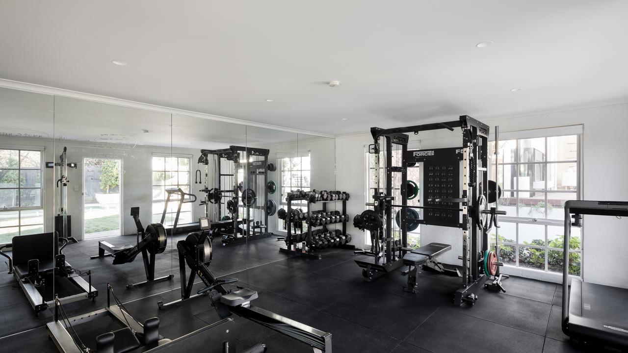 The gym.
