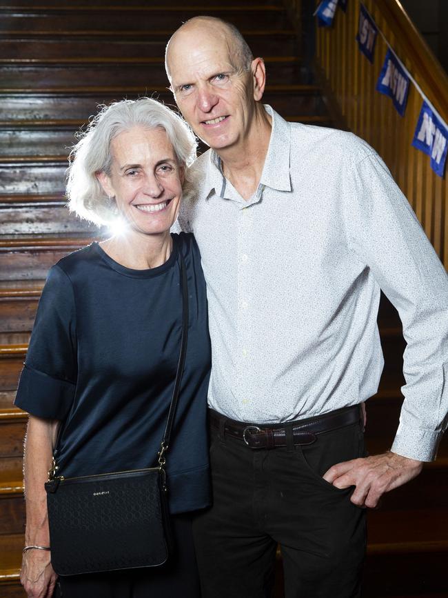 State of Origin: The Musical! Premiere, Princess Theatre Woolloongabba. Liz Gamin and Kevin Gottstein. 30.11.2019 - Picture: Renae Droop/RDW Photography
