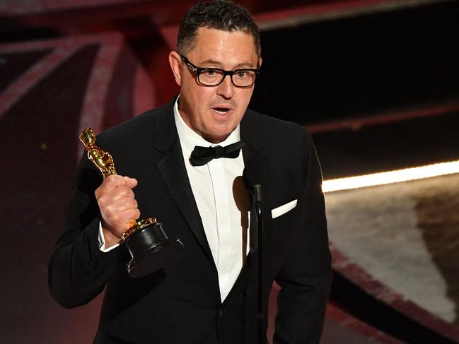 Australian cinematographer Greig Fraser won for Best Cinematography. Picture: AFP