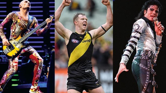 The AFL's top 20 pump up songs.