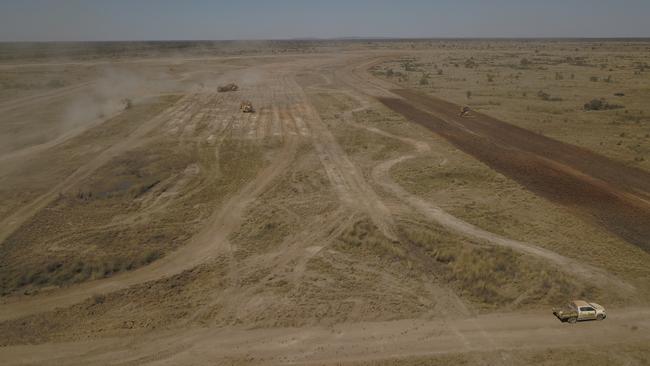 The Adani Carmichael coalmine.