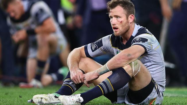 Gavin Cooper left it all on the field. (Photo by Mark Kolbe/Getty Images)