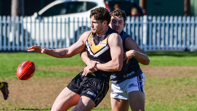 Former Bombers captain Otis Carthy. Picture: Brenton Edwards