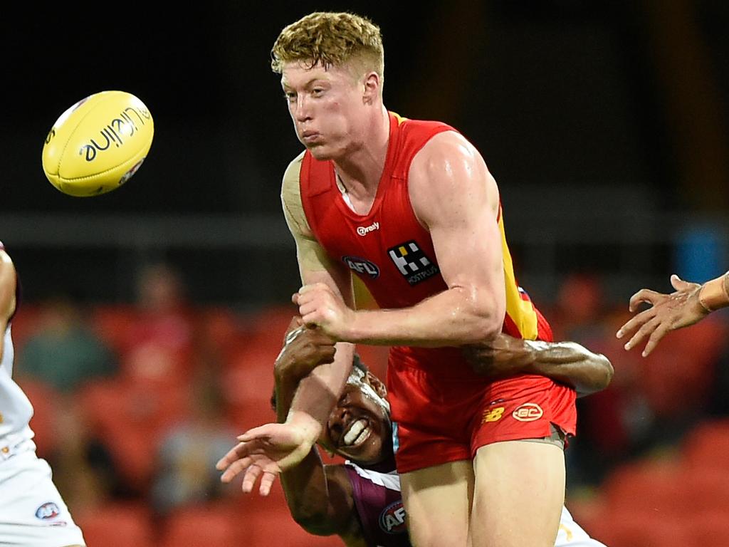 Matt Rowell is back from his shoulder injury and ready for a big season. Picture: Matt Roberts/AFL Photos/via Getty Images