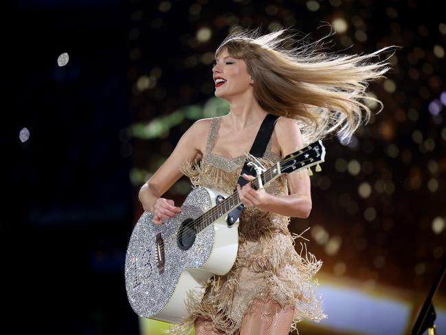 Taylor Swift performs onstage during The Eras Tour in Foxborough, Massachusetts. Picture: Scott Eisen/TAS23/Getty Images for TAS Rights Management