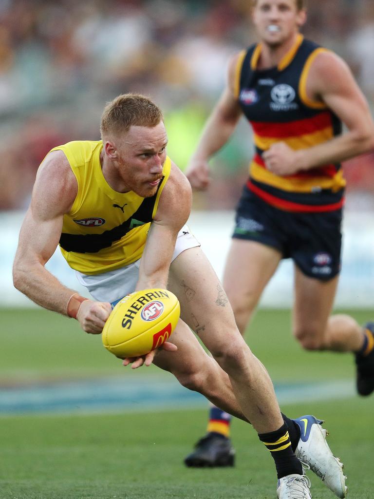 And at ground level. Picture: Sarah Reed/AFL Photos via Getty Images