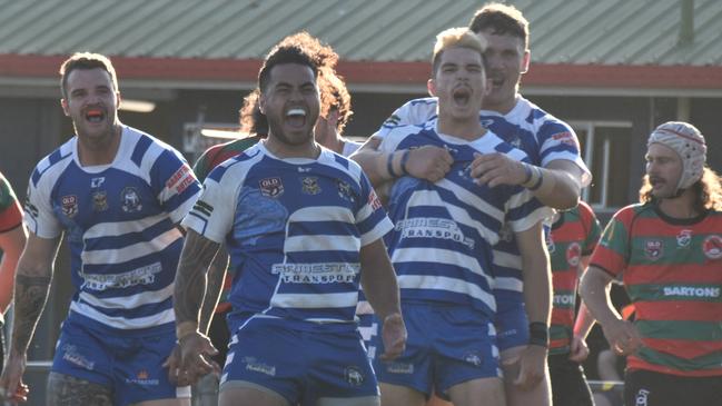 The Beerwah Bulldogs snapped a 41-year premiership drought after defeating Redlands 34-08 in the Brisbane Division 1 grand final on Saturday. Picture: Beerwah Bulldogs