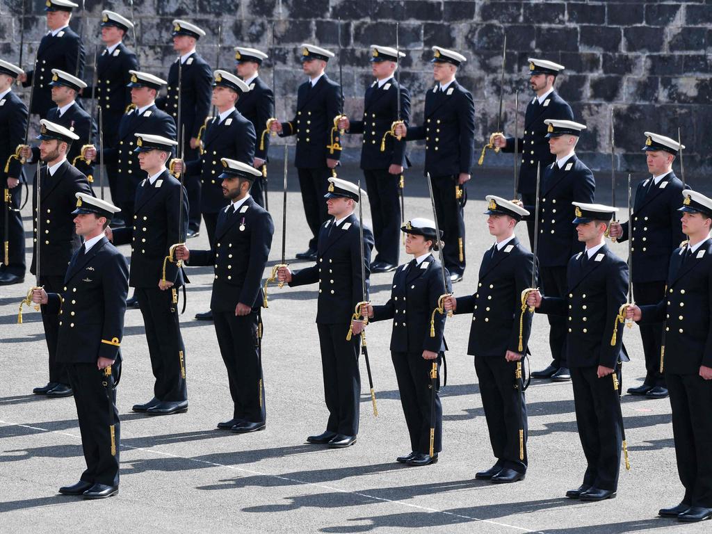 Britannia Royal Naval College in Dartmouth. Picture: Finnbarr Webster/AFP