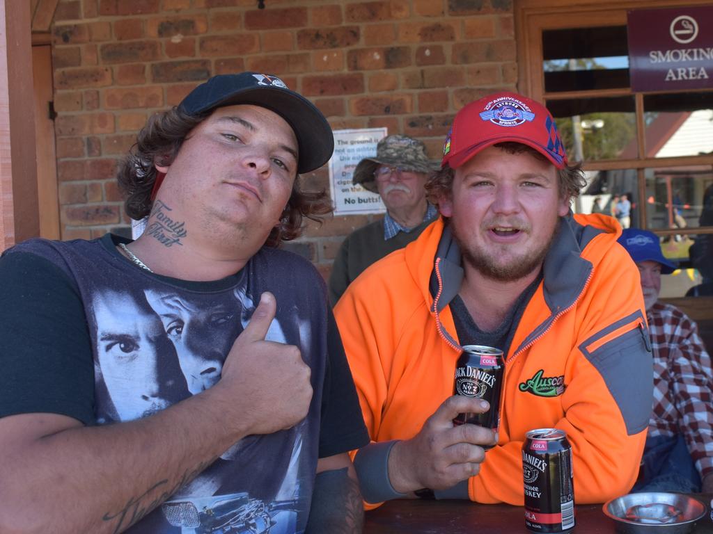 Kevin and Alfie Shepard from the Sunshine Coast (Photo: Michael Hudson / Warwick Daily News)