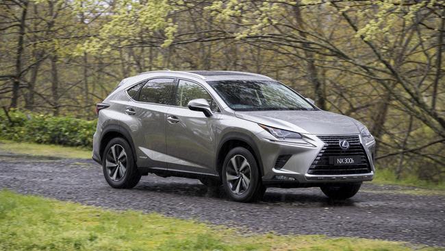 Lexus is likely yo update its NX300h in the next 12 months. (current version shown)