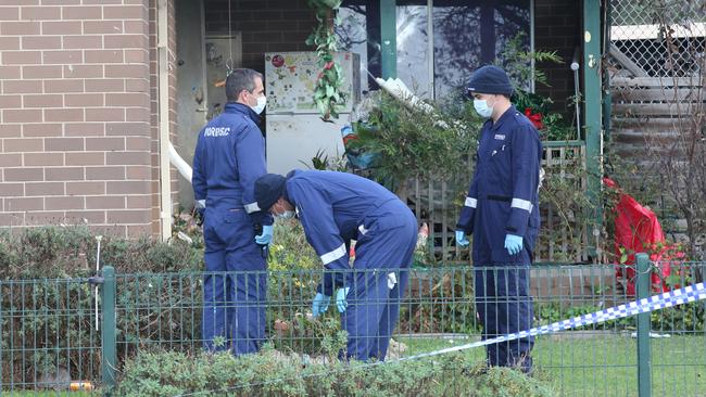 Neighbours said police had been called to the property on previous occasions. Picture: David Crosling