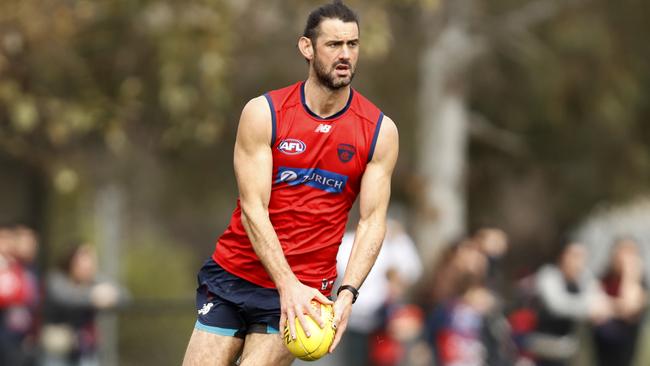 Brodie Grundy is off to the Sydney Swans. (Photo by Darrian Traynor/Getty Images)