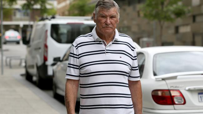 John Lawrence, a victim of historic child sex abuse by the Christian Brothers, is in a battle for compensation in a Perth court. Picture: Colin Murty