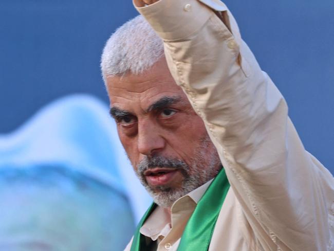 Hamas leader Yahya Sinwar in 2021. Picture: Emmanuel Dunand/AFP