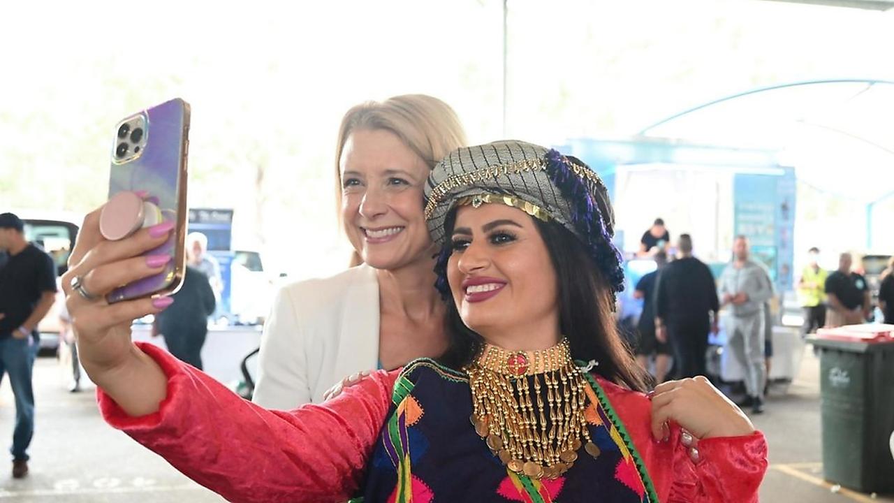 Kristina Keneally attending Assyrian New Year celebrations in Fairfield on Wednesday. Picture: Instagram.