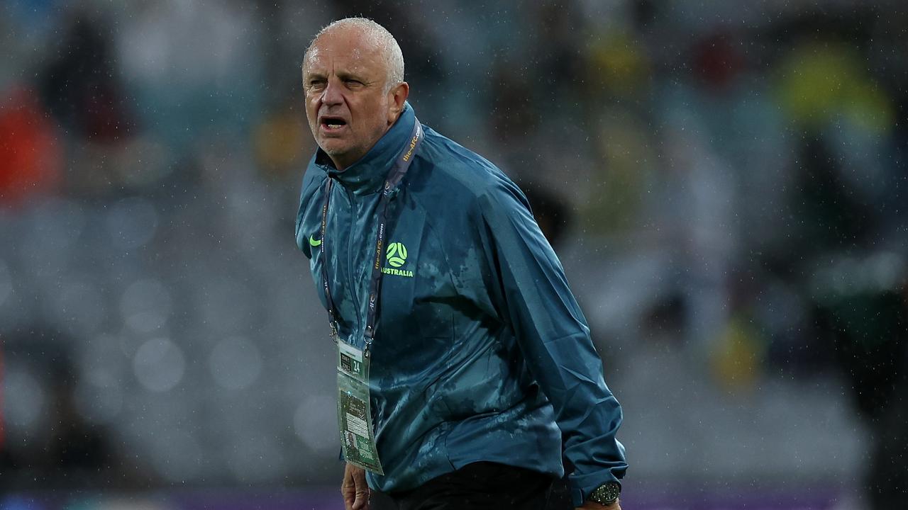 Sydney, Australia - March 24 ከር Soccerros coach Graham Arnold at the 2022 FIFA World Cup Qatar Qualifiers between Australia Soccerros and Japan at Accor Stadium March 24, 2022 in Sydney, Australia.  (Photo by Cameron Spencer / Getty Images)