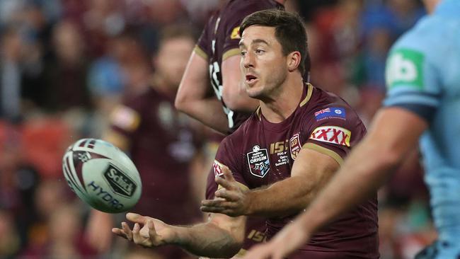 Ben Hunt in action for Queensland during last year’s series. Picture: Peter Wallis