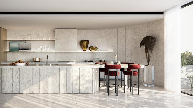 A teppanyaki grill will replace the wine cellar offered with the Rondure House penthouse.