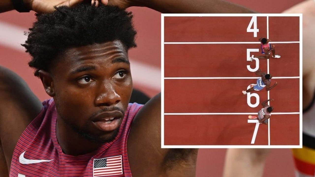 Tokyo Olympics athletics results Men’s 200m Noah Lyles pulls up, finishes third