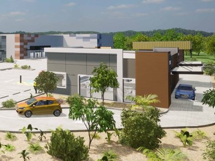 A new fast food outlet will be constructed, separate from the industrial businesses.