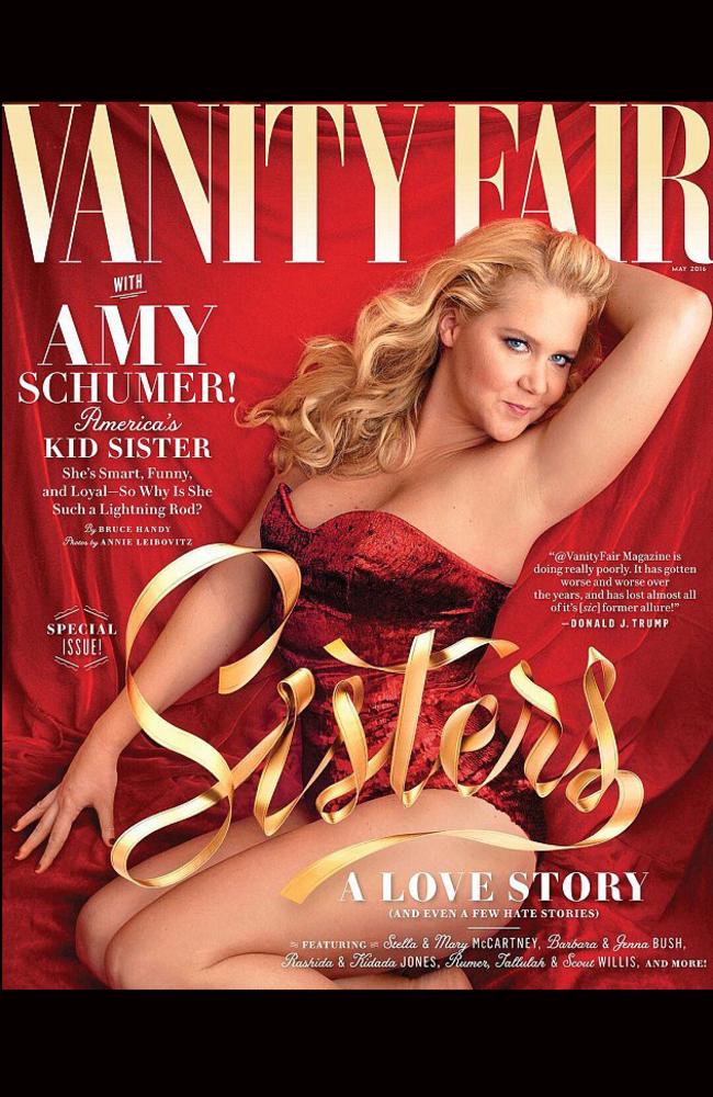 Amy Schumer Naked Pussy - Amy Schumer's vagina is on fire in Vanity Fair cover photo | news.com.au â€”  Australia's leading news site