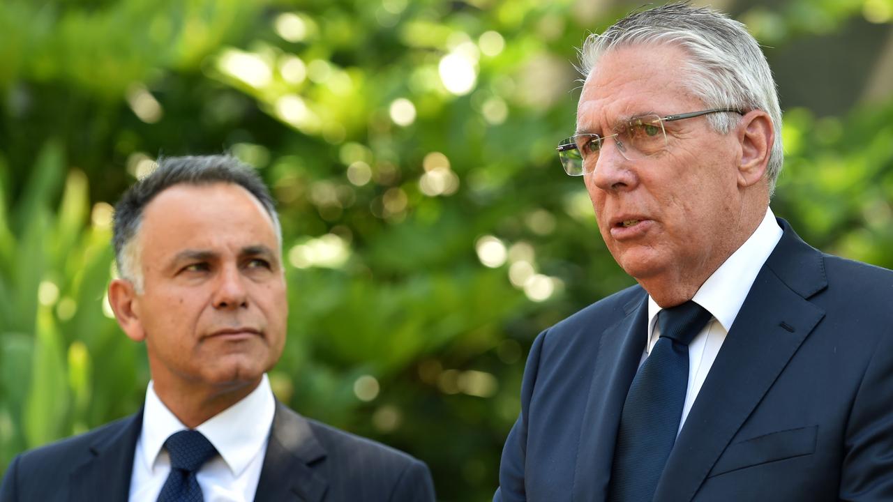 Shadow Minister for Aboriginal Affairs, Peter Walsh, on Sunday told Sky News the Opposition no longer supported a Treaty. Picture: Nicki Connolly