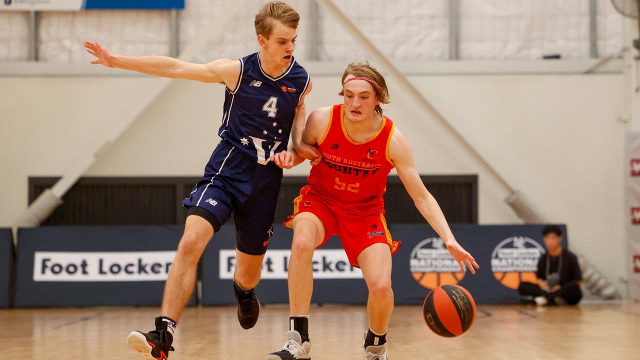 SA Country and Eastern Mavericks player William Wimshurst during last season’s boys Under-16 National Championships gold medal match. Picture: Jacob Crook