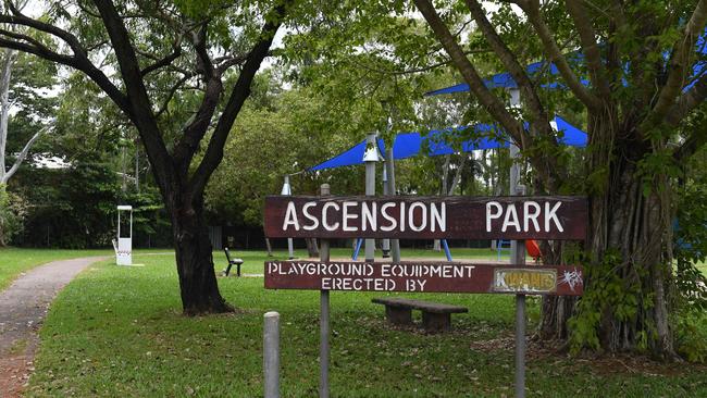 Where the alleged police shooting of a young Aboriginal man happen in Palmerston suburb of Gray. Picture: (A)manda Parkinson