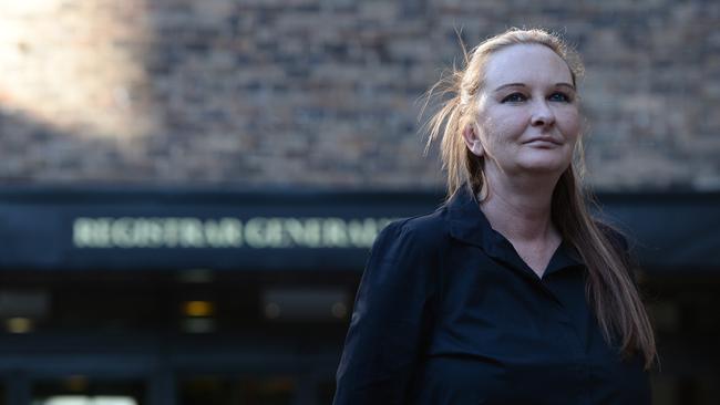 Nicky Tillier gave evidence about her journey through methamphetamine addiction and recovery on Wednesday. Picture: AAP Image/Perry Duffin