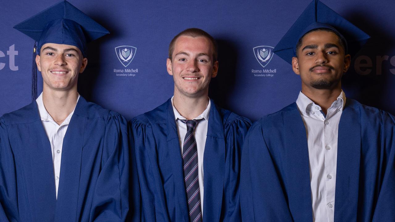 Roma Mitchell Secondary College Graduation at the Adelaide Town Hall. Picture: Ben Clark