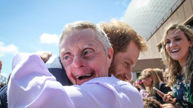 Macarthur Disability Services participants and staff had VIP access to see Harry and Meghan at the Sydney Opera House on Tuesday, October 16.