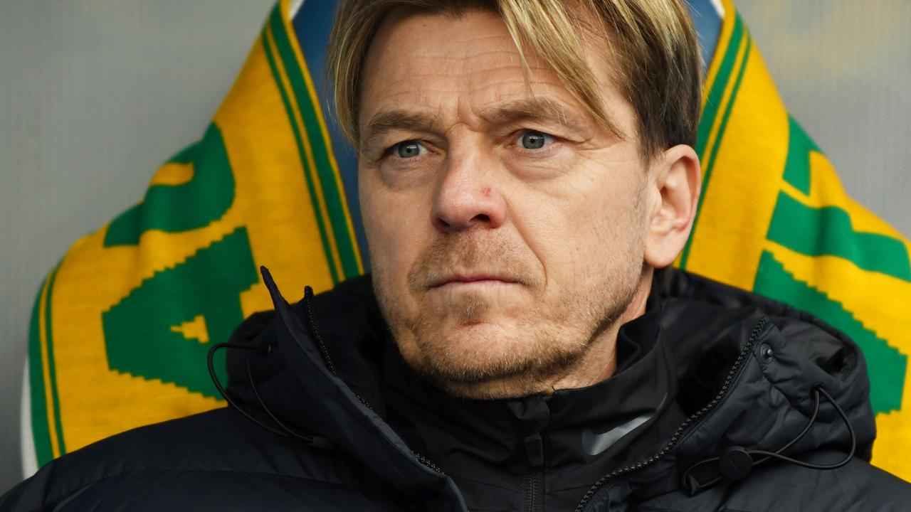 Matildas coach Tony Gustavsson says his players won’t be holding back against Uzbekistan. Picture: Tolib Kosimov/Getty Images