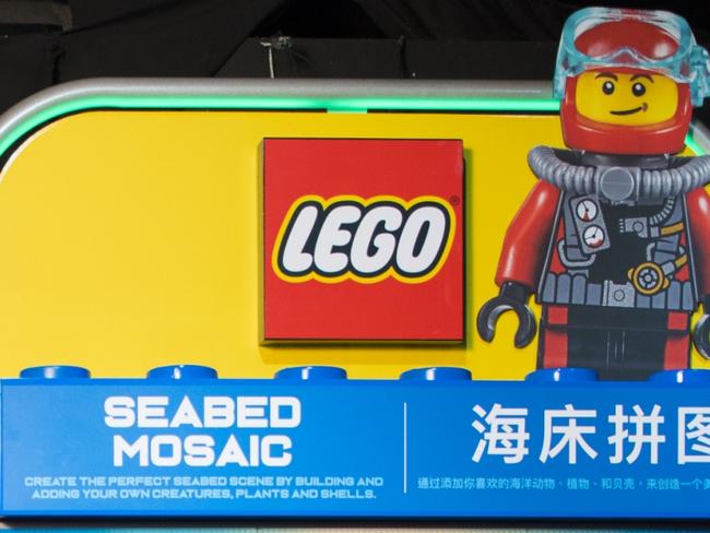 Lego Activities at Sea Life Melbourne.