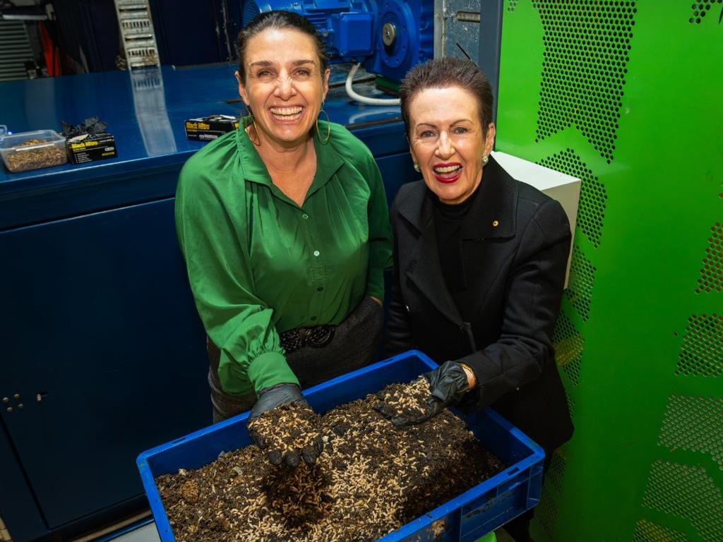 Goterra founder Olympia Yarger and Lord Mayor of Sydney, Clover Moore AO. Image: Nick Langley / City of Sydney