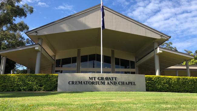 The crematorium at Mt Gravatt Cemetery. Photo: Danielle Buckley