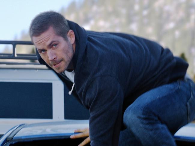 Paul Walker in a scene from Fast and Furious 7. Universal Pictures