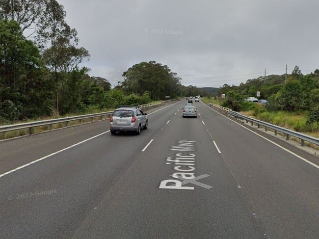 The motorcyclist died on the M1 at Mardi.